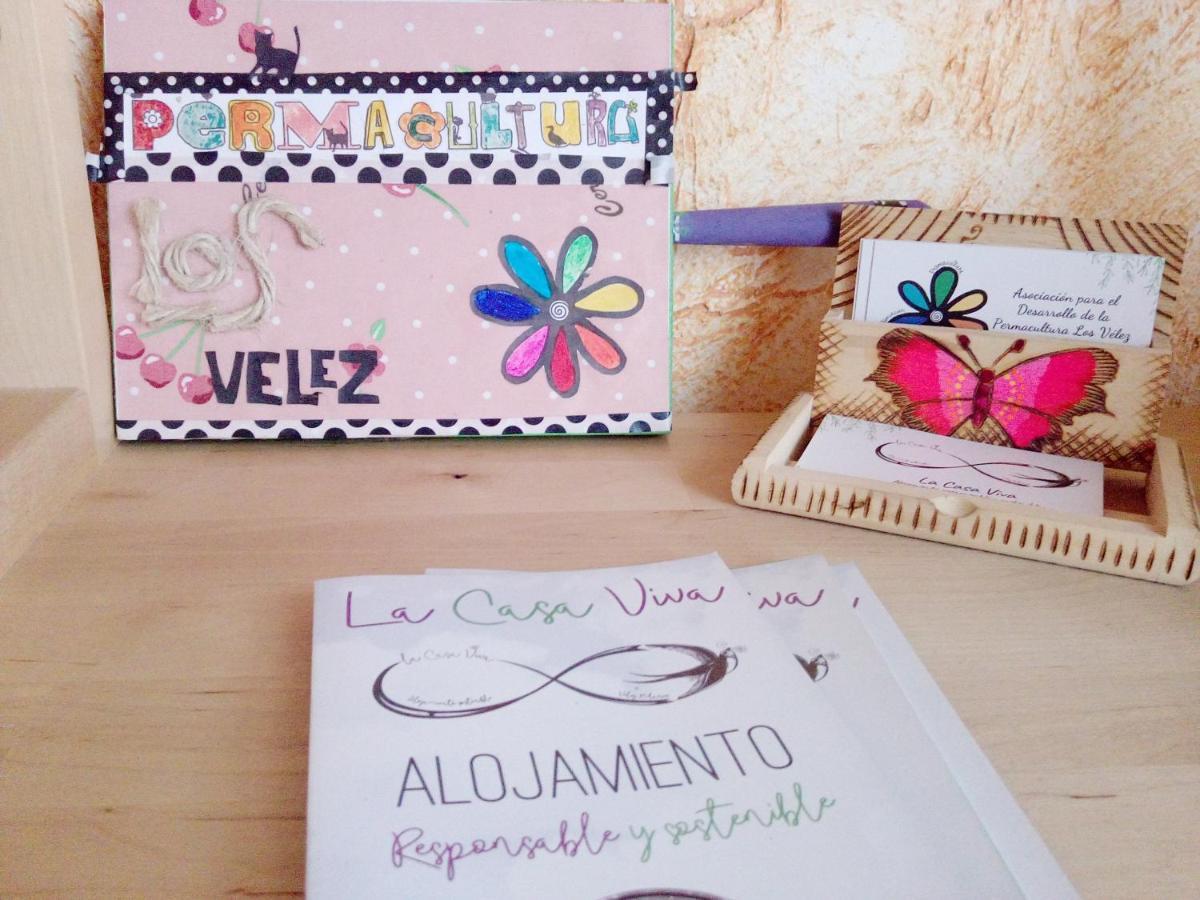 La Casa Viva. Alojamiento Responsable Y Sostenible. Vélez Blanco Esterno foto
